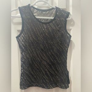 ZARA Sleeveless sheer top size S